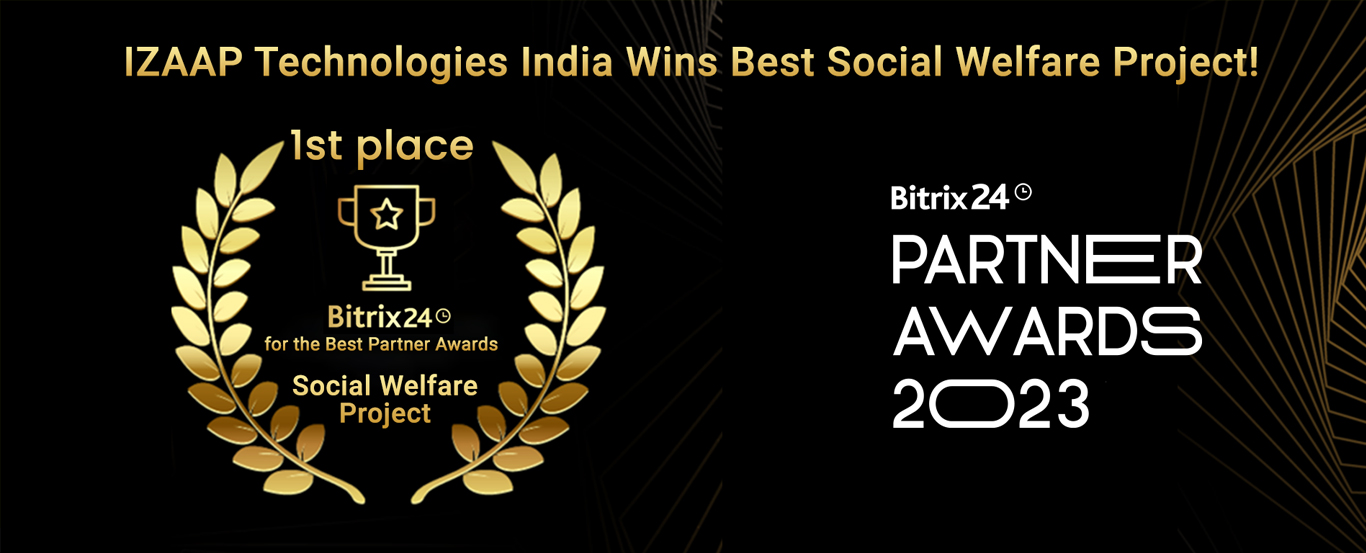 IZAAP Technologies India Wins Best Social Welfare Project!